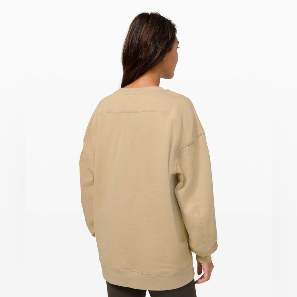 Lululemon Perfectly Oversized Crew Trench Size Medium - Picture 3 of 10